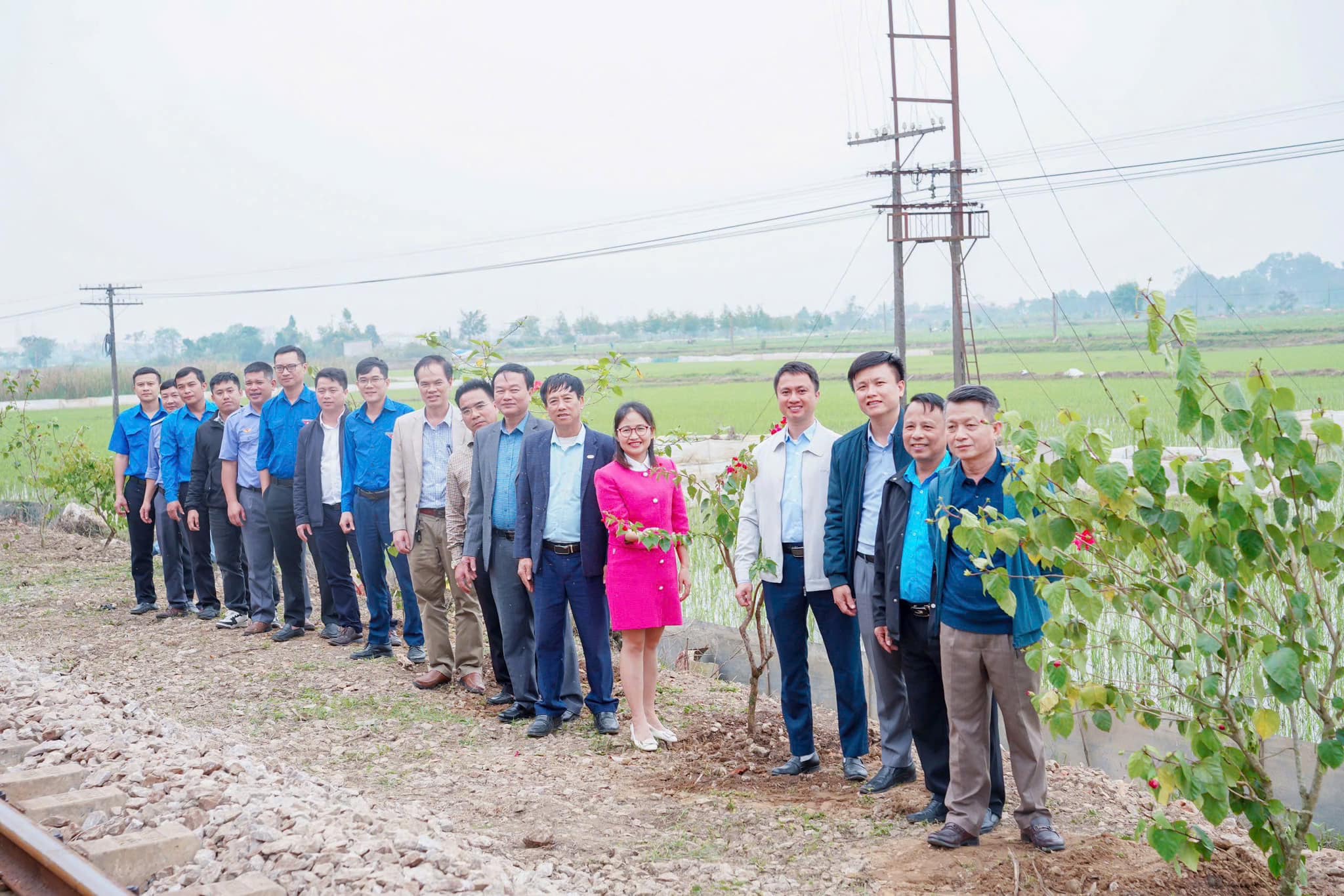 Chi nhánh KTĐS Nghệ Tĩnh tổ chức Lễ ra quân Tết Trồng cây Xuân Ất Tỵ 2025 và Phong trào Đường tàu-Đường hoa
